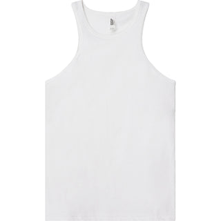 American Apparel 101CVC White - Front View | color:White|view:front