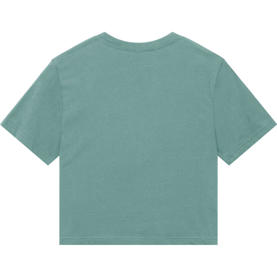 American Apparel 102 Boxy Cropped T-Shirt (Arctic)