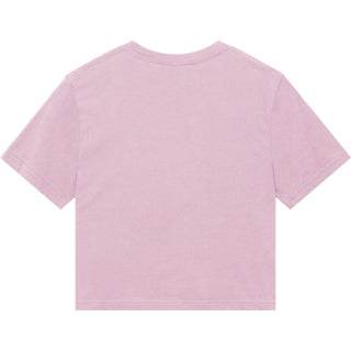 American Apparel 102 Boxy Cropped Blush - Back View | color:Blush|view:back