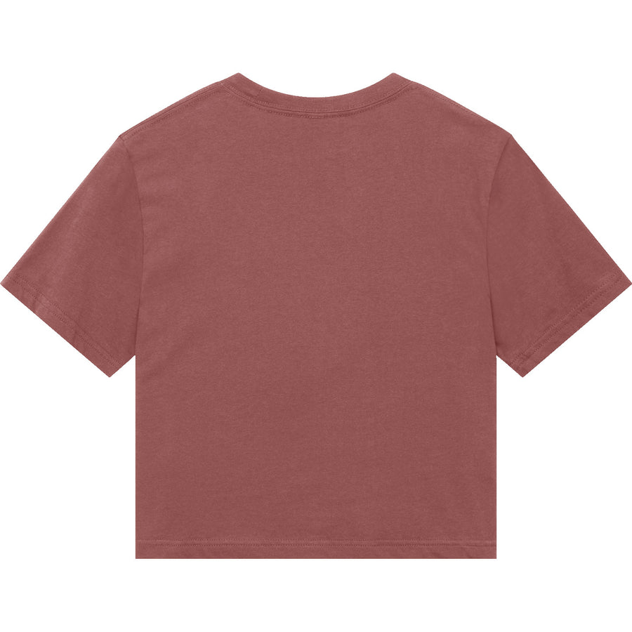 American Apparel 102 Boxy Cropped T-Shirt (Canyon)