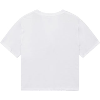 American Apparel 102 Boxy Cropped White - Back View | color:White|view:back