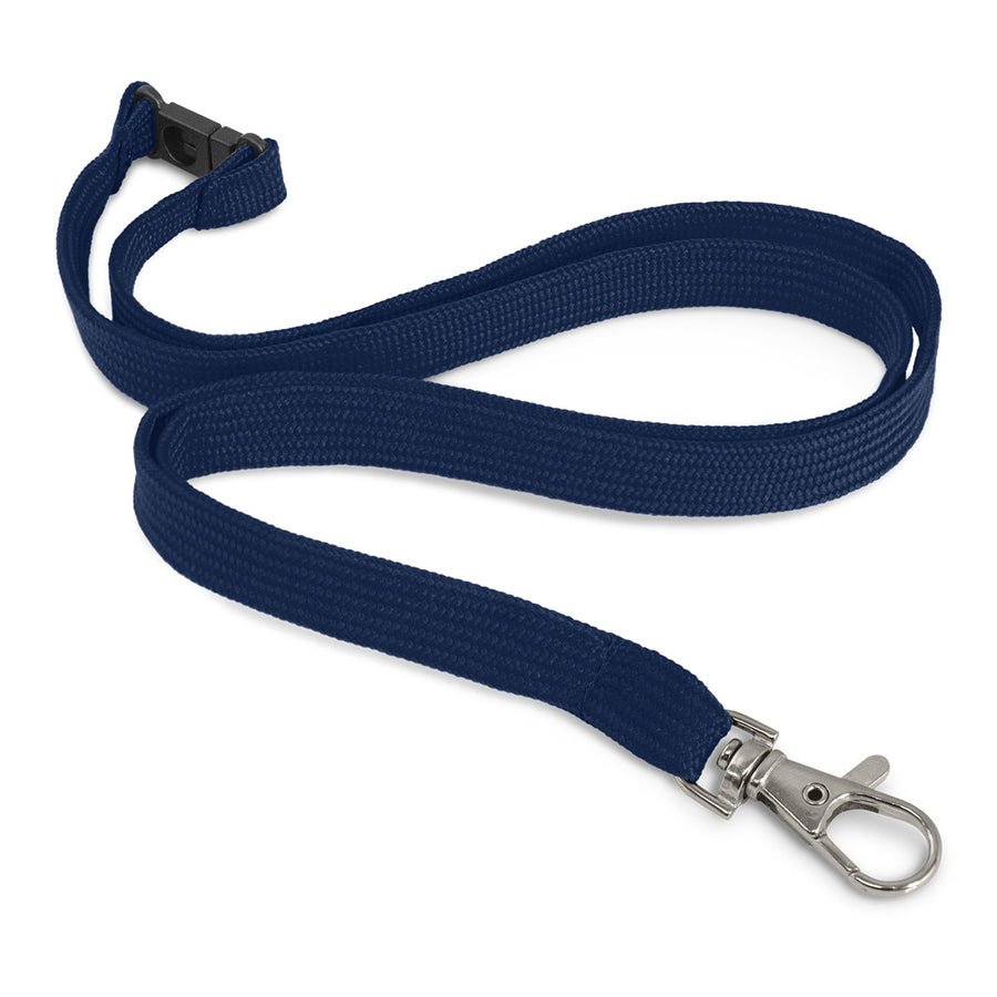 Strand Custom Printed Lanyard - 12mm (Navy)