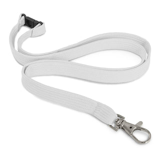 Agogo Custom Printed Lanyard - 12mm (White)