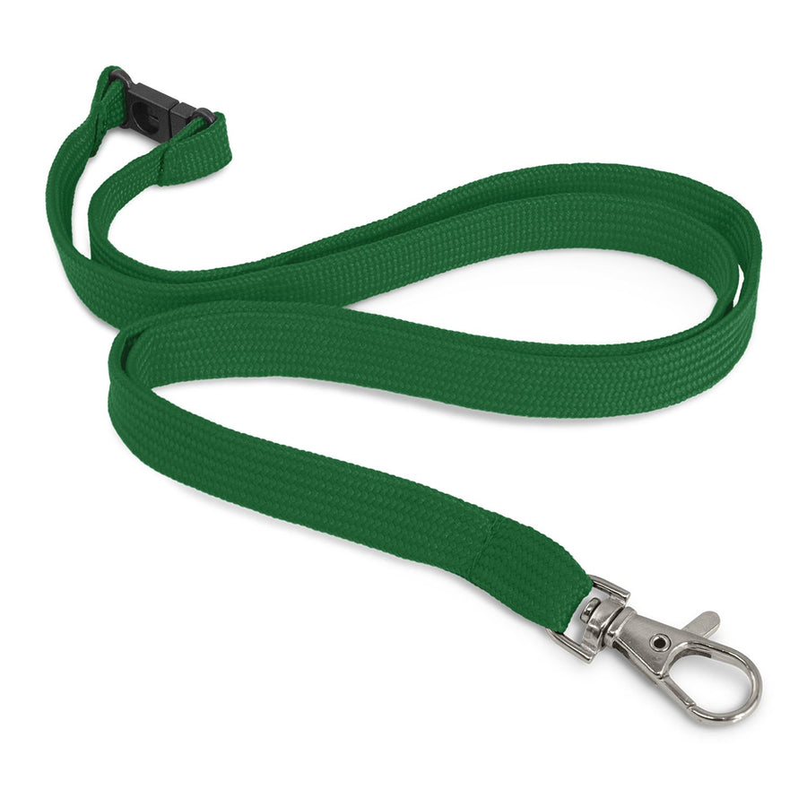 Strand Custom Printed Lanyard - 12mm (Dark Green)