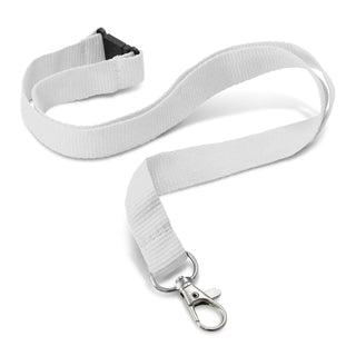 Agogo Custom Printed Lanyard - 16mm (White)