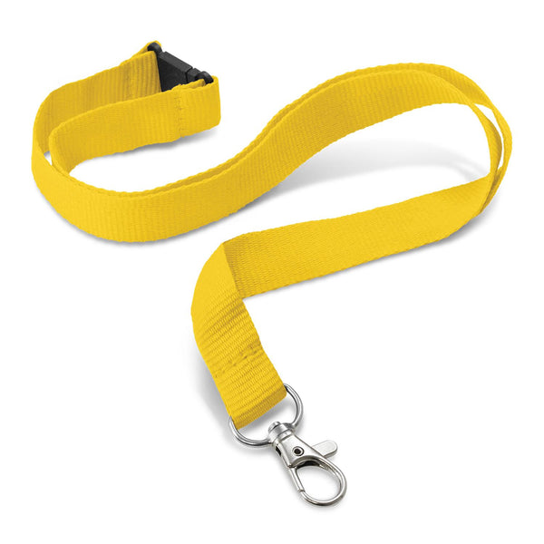 Strand Custom Printed Lanyard - 16mm (Yellow)