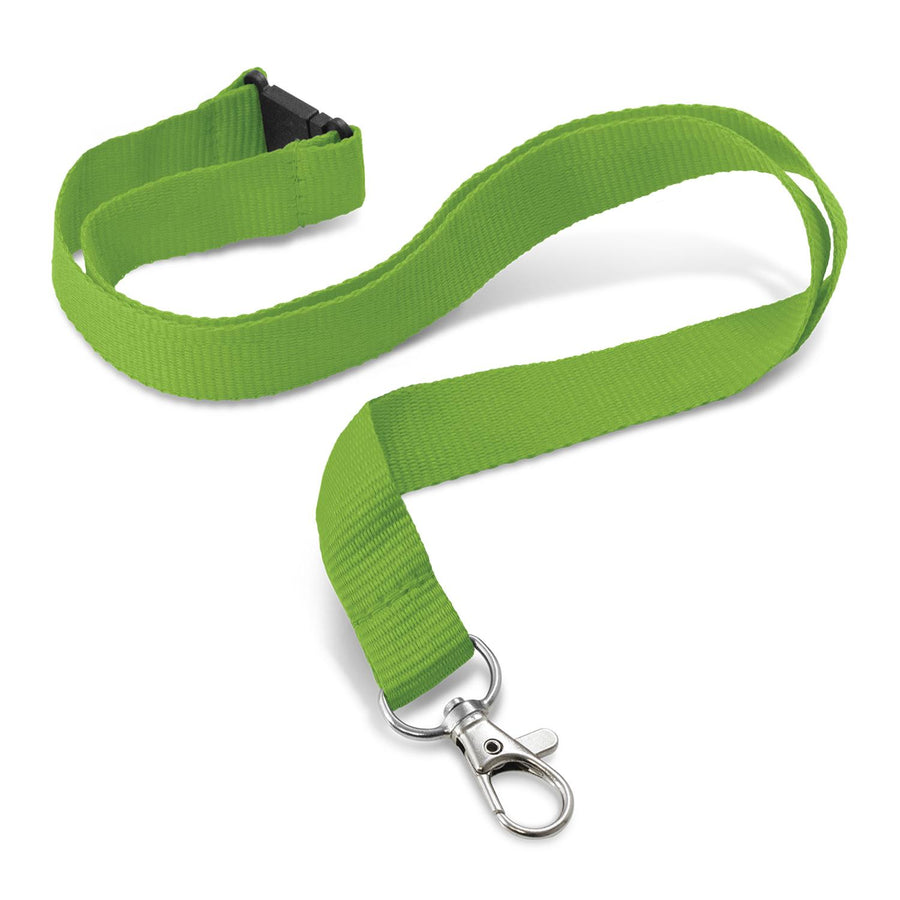 Strand Custom Printed Lanyard - 16mm (Bright Green)