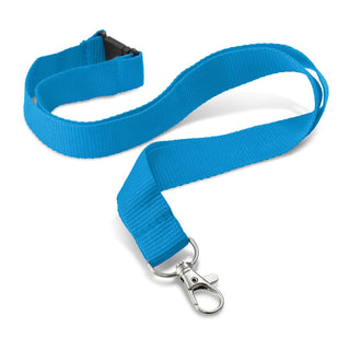 Agogo Custom Printed Lanyard - 20mm (Light Blue)