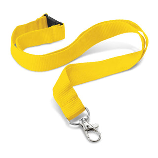 Agogo Custom Printed Lanyard - 20mm (Yellow)