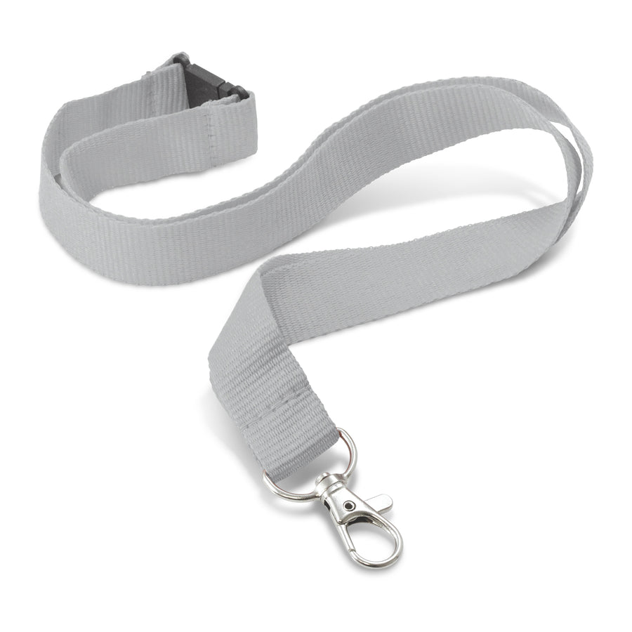 Strand Custom Printed Lanyard - 24mm (Grey)