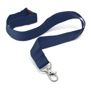 Agogo Custom Printed Lanyard - 24mm (Navy)