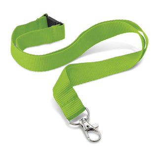 Agogo Custom Printed Lanyard - 24mm (Bright Green)