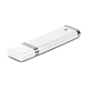 Agogo Quadra 4GB Flash Drive (White)