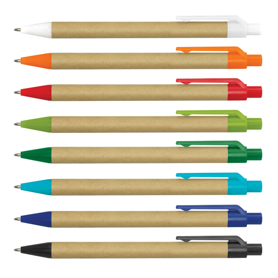 Grain Kraft Pen (Natural/Bright Green)