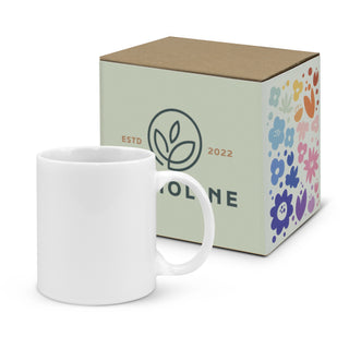 Madrid Coffee Mug (White) — Gift Box Sleeve