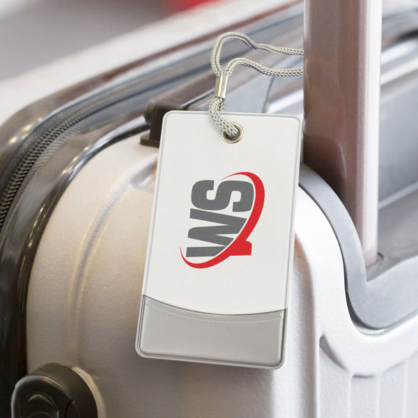 Venture Luggage Tag (White/Silver)