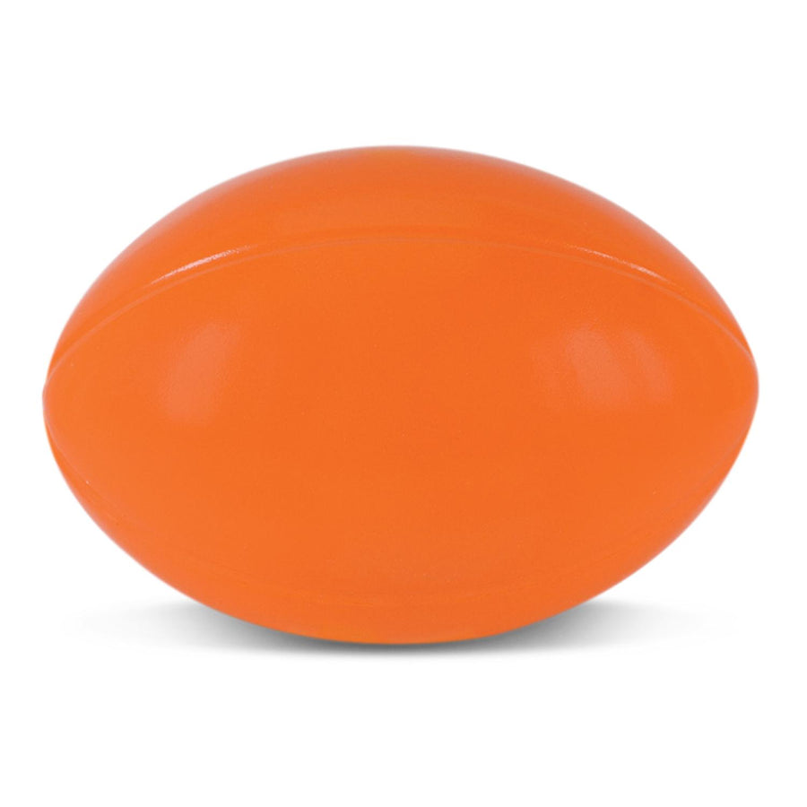 Ridge Stress Rugby Ball (Orange)