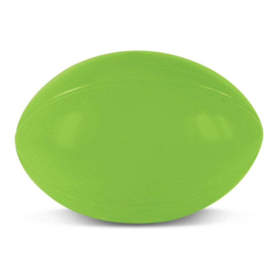 Ridge Stress Rugby Ball (Bright Green)