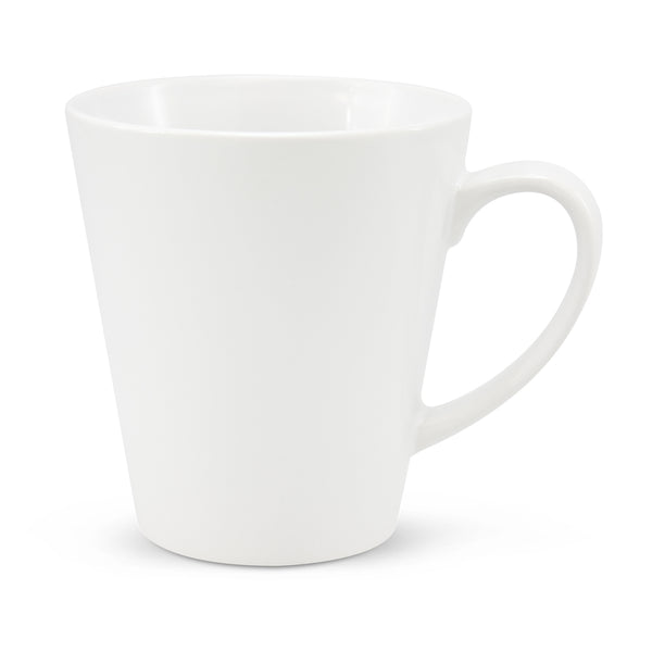 Basin Latte Coffee Mug (White)
