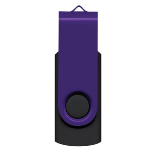 Agogo Helix 4GB Mix & Match Flash Drive (Purple)