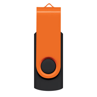 Agogo Helix 4GB Mix & Match Flash Drive (Orange)