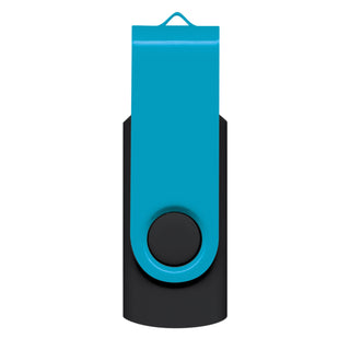 Agogo Helix 4GB Mix & Match Flash Drive (Light Blue)