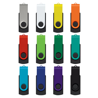 Agogo Helix 8GB Flash Drive (Teal/Black)