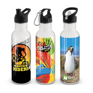 Agogo Nomad Bottle - Full Colour (White)