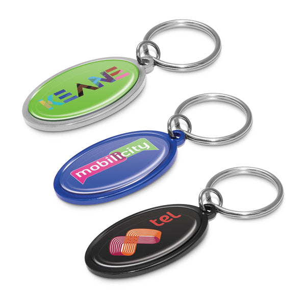 Surf Key Ring (Matte Blue)