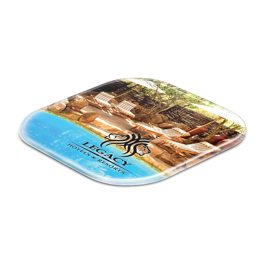 Basin Clarion Coaster (Frosted Clear)
