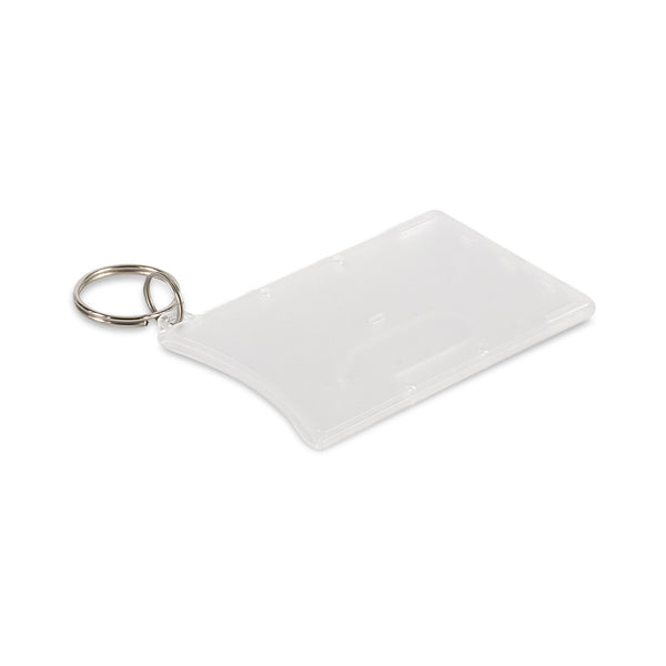 Clip Single Card Holder (Clear)