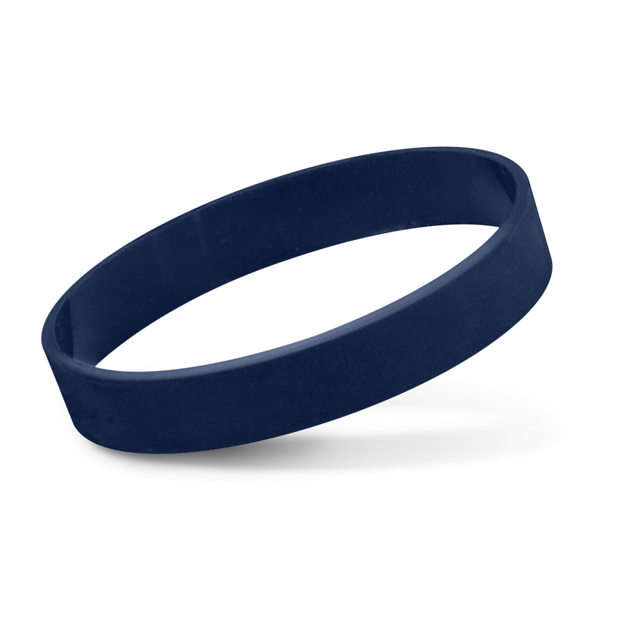 Silicone Silicone Wrist Band (Navy)