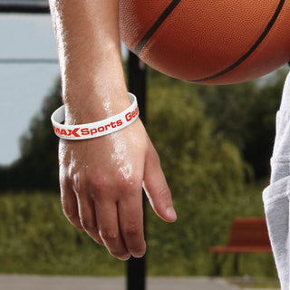 Silicone Silicone Wrist Band (Red) — Feature