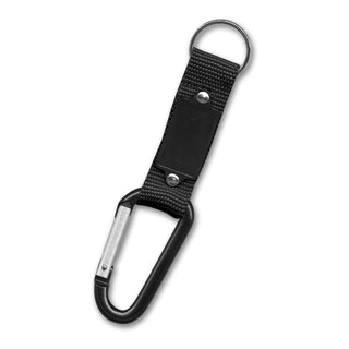 Agogo Carabiner Key Ring (Black)