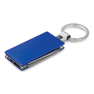 Agogo Multi-function Metal Key Ring (Blue)