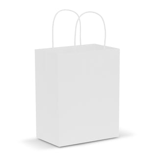 Agogo Paper Carry Bag - Medium (White)