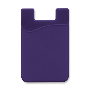 Agogo Silicone Phone Wallet (Purple)