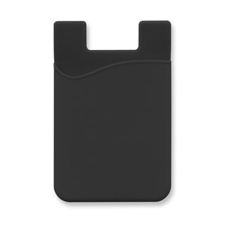 Agogo Silicone Phone Wallet (Black)