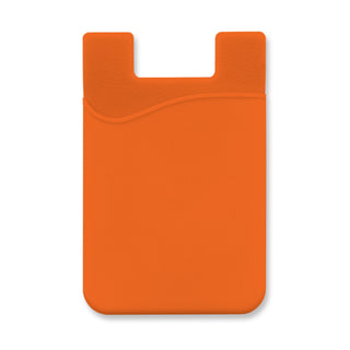 Agogo Silicone Phone Wallet (Orange)