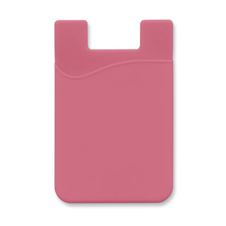 Agogo Silicone Phone Wallet (Pink)