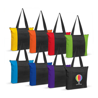 Printwear Avenue Tote Bag (Royal Blue/Black)