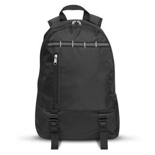 Merino Campus Backpack (Black) — Front