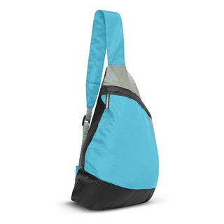 Printwear Varsity Slinger Bag (Light Blue)