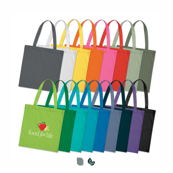 Linen Cotton Tote Bag - Colours (Pink)