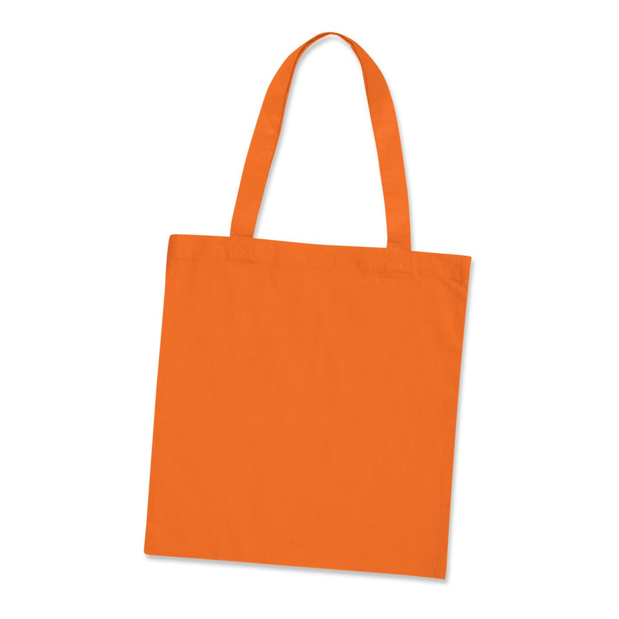 Linen Cotton Tote Bag - Colours (Orange)