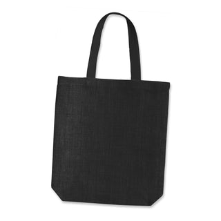 Printwear Thera Jute Tote Bag (Black)