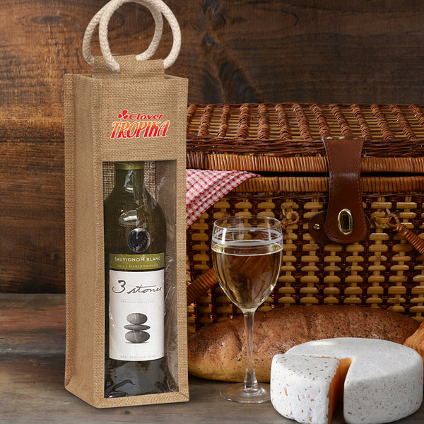 Cellar Jute Wine Carrier (Natural)