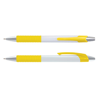 Agogo Cleo Pen - White Barrel (Yellow)