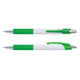 White/Bright Green