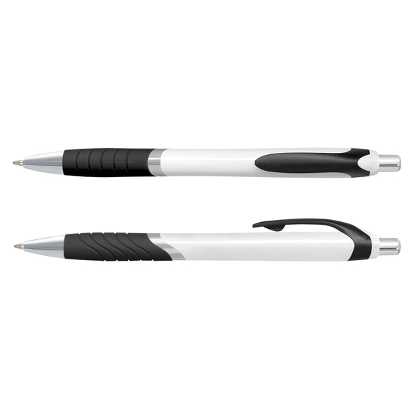 Vector Pen - Coloured Barrel (White)